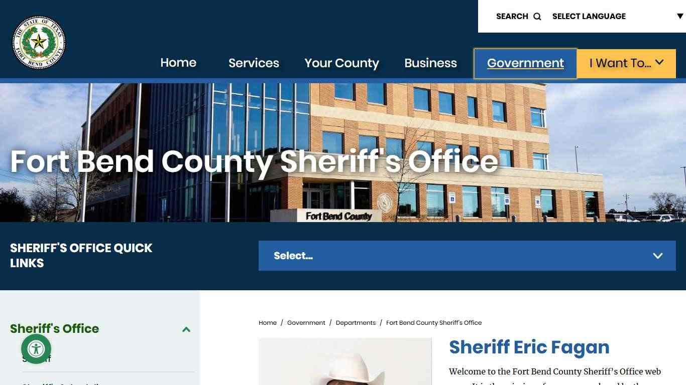 Fort Bend County Sheriff's Office | Fort Bend County